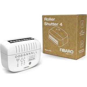 FIBARO - Roller Shutter 4 - Smart Home Apparaat - Z-Wave - Wit