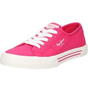 Pepe Jeans Brady Basic W Sneakers voor dames, 356disco roze, 39 EU