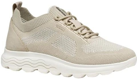 Geox - D Spherica - Sneakers - Lt Taupe - Ademend