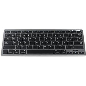 iggual IGG316917 toetsenbord Bluetooth QWERTY Zwart, Grijs
