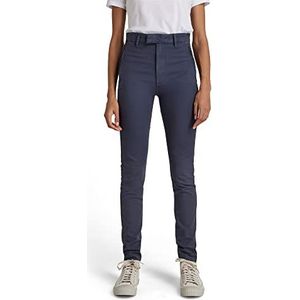 G-STAR Raw Weld High Skinny Chino voor dames, Blauw (Fantem Blue Gd D19141-d121-d147), 24W / 32L