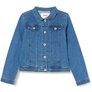 IKKS Junior Denim jas voor meisjes, Steen Blauw, 24 Maanden