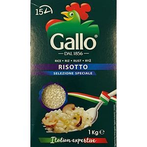 Riso Gallo Per Risotti rijst voor risotto, vacuüm, 1 kg, 2 stuks