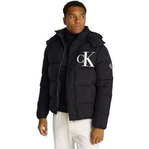 Calvin Klein Jeans Heren ESSENTIALS NON DOWN JACKET J30J326104, andere jassen, zwart, 3XL, Zwart (Ck Zwart), 3XL grote maten