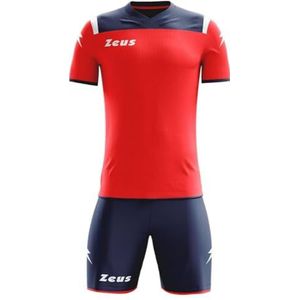 Zeus Set Vesuvio MC blauw - rood - wit S, blauw-rood-wit, S