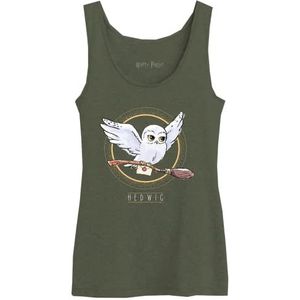 HARRY POTTER Tanktop voor dames, Kaki, S