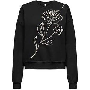 Onlelisanna O-Neck Box SWT, zwart, XS