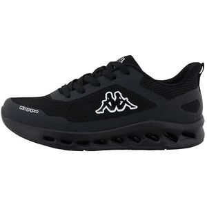 Supremo - Kappa Heren 15K0331001 sneakers, zwart-effen, 41 EU, zwart uni, 41 EU