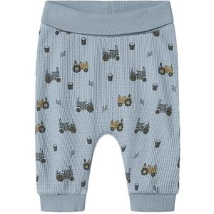 Name It - NbmLactor - Broek - Dusty Blue - Wafel