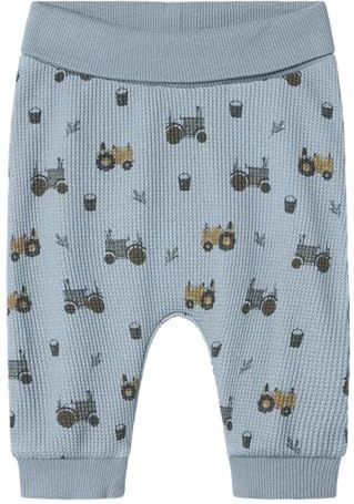 Name It - NbmLactor - Broek - Dusty Blue - Wafel