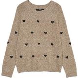 Vmdoffy - Gebreide Pullover - O-hals - Lange Mouwen - Regular Fit