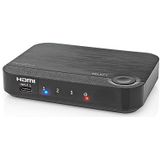 NEDIS HDMI™ Converter | 1 x USB-C™ / 2 x HDMI™-ingang | 1 x HDMI™-uitgang | 1 weg | 4K@60Hz | 18 Gbps | Antraciet