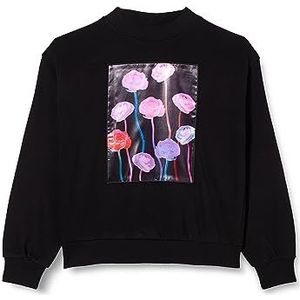 s.Oliver Sweatshirt voor meisjes, zwart, 164 cm