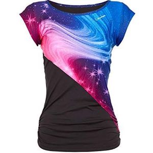 Winshape Dames super licht functioneel shirt met korte mouwen AET109, Stardust, Winshape All-Fit Style Fitness Yoga Pilates