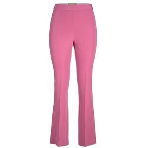 JACK & JONES Jjxx Jxmynte Slim Flared Hw Pant Noos Chino broek voor dames, Carmine Rose, L