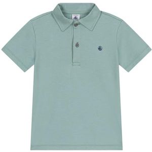 Petit Bateau Poloshirt met korte mouwen voor kinderen en jongens, Groen, 8 jaar