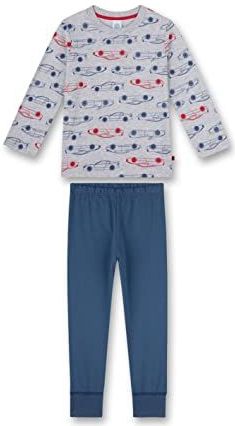 Sanetta Nachtkledij  blauw / grijs / rood