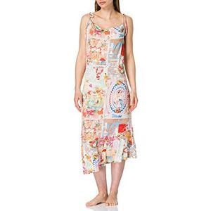 Desigual Dames Vest_ko Tao Zwemkleding Cover Up, wit, M