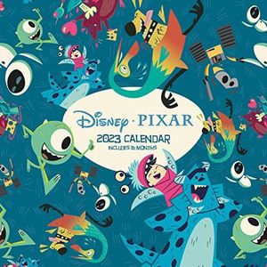 Disney Pixar Kalender 2023 - Maand naar een Bekijk Planner 30cm x 30cm - Officiële Merchandise