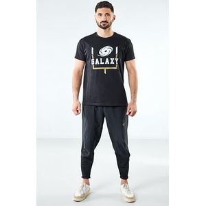 Frankfurt Galaxy T-shirt - Unisex - Zwart - 3XL