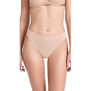 Cosabella Women's High Waist Thong, Sette, Tan, S-M