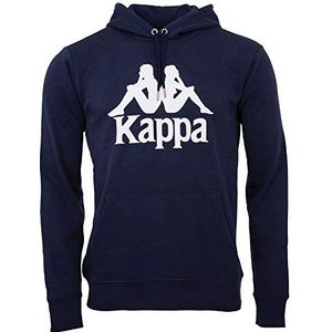 Kappa Heren Taino sweatshirt Authentic | capuchontrui, retro-look hoodie, pullover sweater lang shirt, regular fit, maat S-XXL