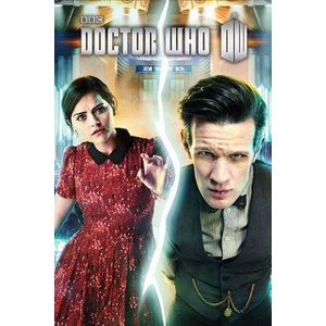 Poster Doctor Who Split met Accessoire Item veelkleurig