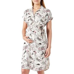 Noppies Colombo Nursing Damesjurk met korte mouwen, all-over print, Pristine - N021, 34