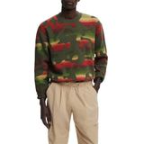 Desigual - Gestreepte Trui - Multicolor - Dierenprint - Lange Mouwen