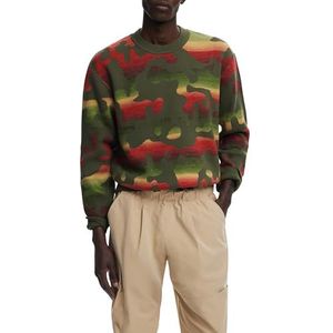 Desigual - Gestreepte Trui - Multicolor - Dierenprint - Lange Mouwen