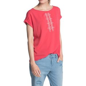 ESPRIT Collection Dames Top 054EO1K006, rood (Reef Coral 640), M