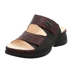 Think Cambio clogs voor dames, lederen voering, chianti/combi 5000, 36 EU, chianti combi 5000, 36 EU