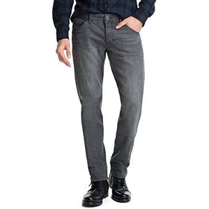 edc by ESPRIT Heren Straight Leg Jeans Stone Washed