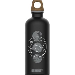 SIGG Traveller MyPlanet Direction Drinkfles, 0,6 liter, klimaatneutrale en lekvrije drinkfles, vederlichte drinkfles van aluminium, made in Switzerland
