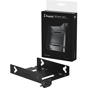 Fractal Design Hard Drive Tray Kit – Type D voor Pop Series en andere Select Fractal Design Cases – Zwart