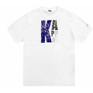 Kappa S6479823 T-shirt met korte mouwen voor heren, volwassenen, uniseks, meerkleurig, standaard