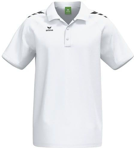 Erima - Cmpt 3 Wings - Poloshirt - Zwart - Katoen/Polyester/Elastaan