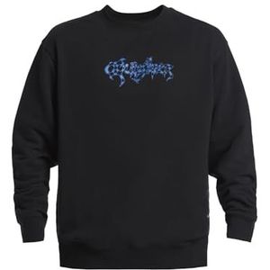 Quiksilver Graphic Crew Fleece Top Heren Zwart M
