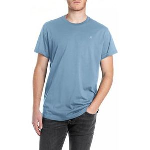 Replay T-shirt voor heren, 388 Grigio Medio, XS