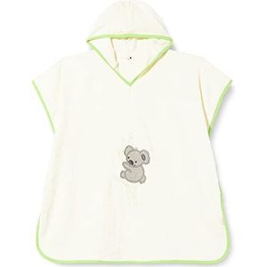 Playshoes Unisex Kinder Frottee-Poncho Koala 340069, 6 - Beige, L (ab ca. 4 Jahre)