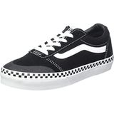 Vans Ward Dw Sneakers voor kinderen, uniseks, Checker Foxing Black, 31 EU