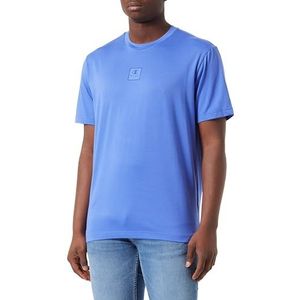 Champion Heren Legacy Athleisure-S/S Crewneck T-shirt, jeansblauw, klein, jeansblauw, S