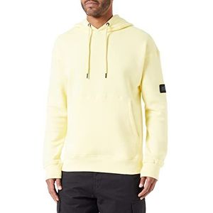 JACK & JONES Heren Jcoclassic Waffle Sweat Hood Noos Hoodie, geel (pale banana), M