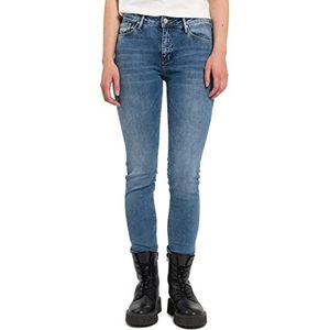 Cross Jeans Alan Skinny Jeans voor dames, Sea Blue Washed, 31W x 36L
