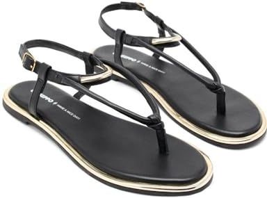 Gioseppo - Upton - Sandalen - Zwart - Leer