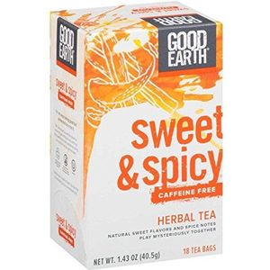 Good Earth Teas Sweet & Spicy Tea Caffeine Free 18 pckts