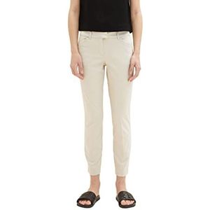 TOM TAILOR Dames 1037500 broek, 12365-Dusty Beige, 34W / 30L, 12365 - Dusty Beige, 34W / 30L