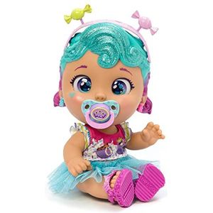 Baby Cool Lula Lollipop pop met kleding, schoenen en exclusieve accessoires, schattig, pastelkleuren, inclusief 2 T-shirts, 1 tutu, 1 fopspeen, 1 halsketting en oorbellen