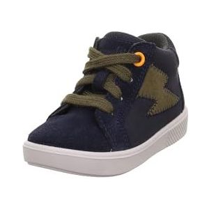 Superfit Jungen SUPIES Sneaker, BLAU/GRÜN 8020