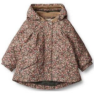 Wheat Mimmi uniseks jas voor meisjes, met functie, waterdicht, ademend, 1186 raven wilde bloemen, 92